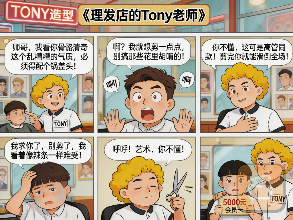 理发店的Tony老师 #1