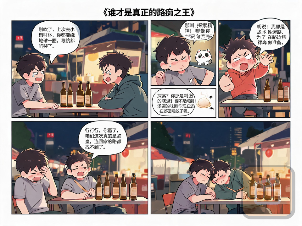 谁才是真正的路痴之王 #1