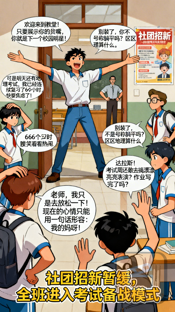 社团招新翻车现场 #1