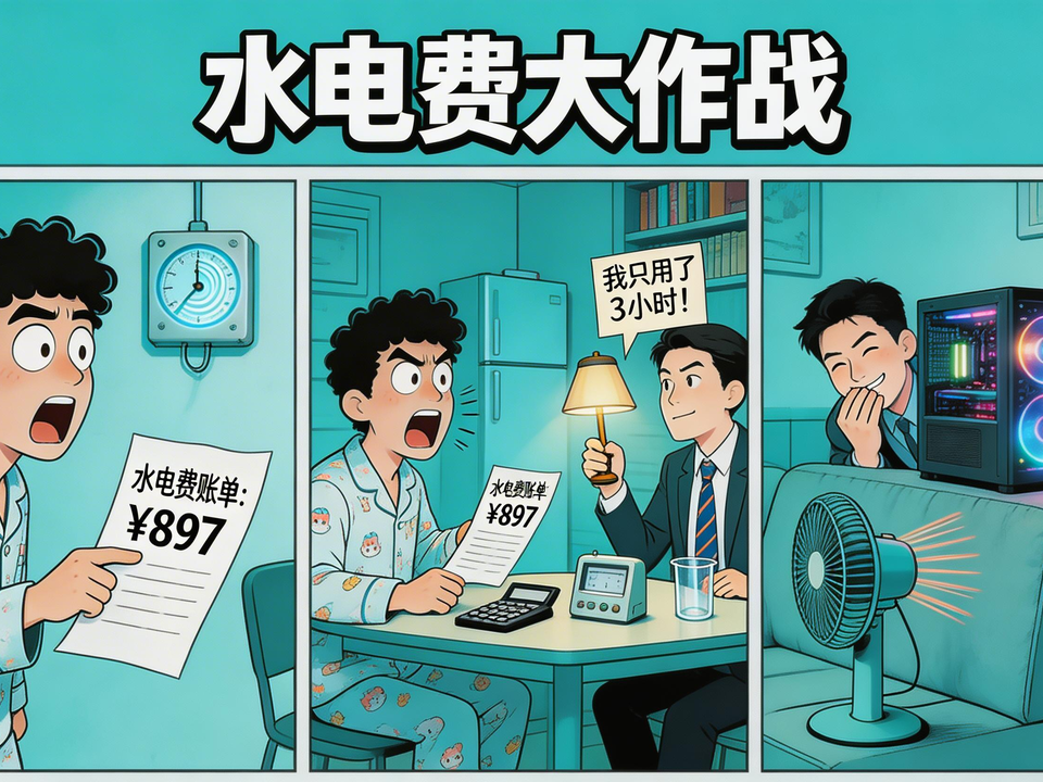 水电费大作战 封面