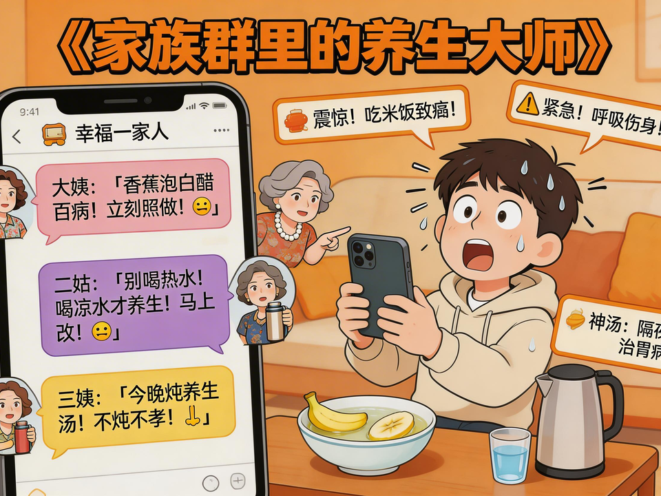 家族群里的养生大师 封面