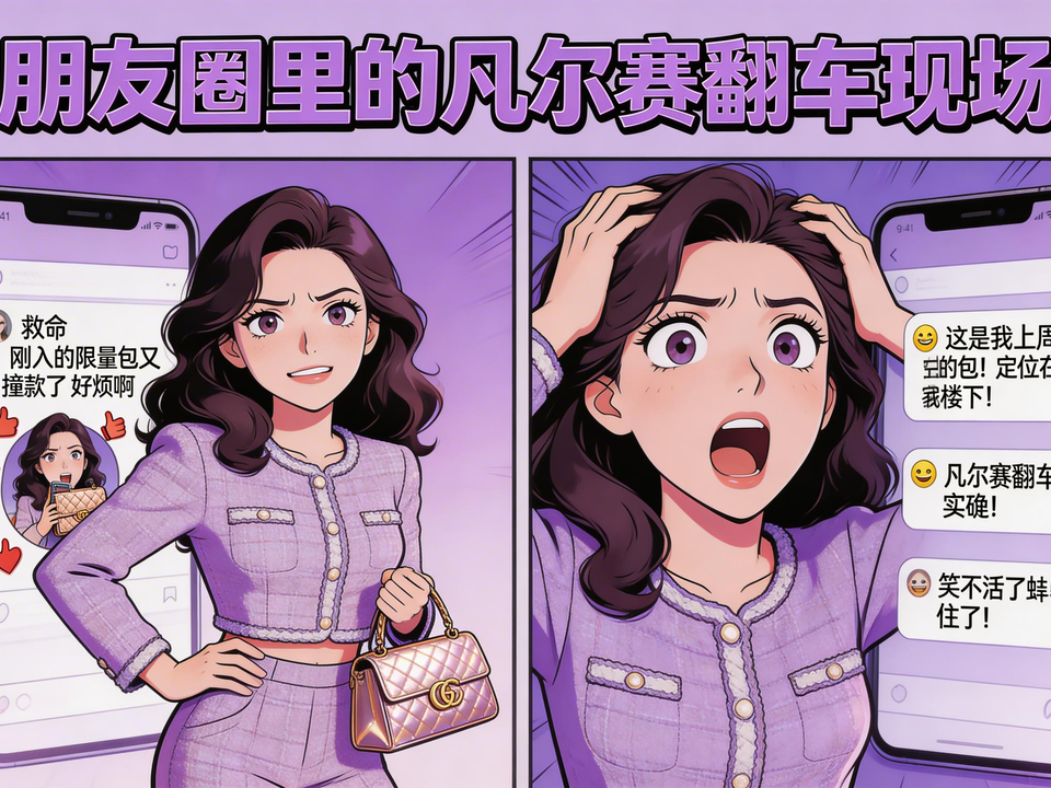 朋友圈里的凡尔赛翻车现场 封面