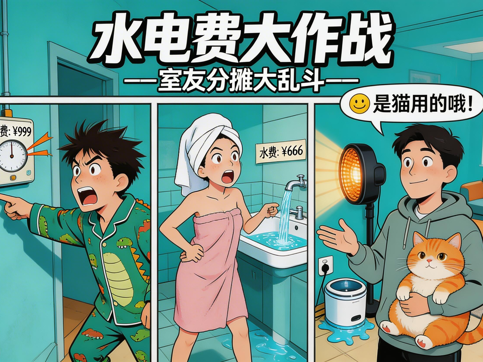 水电费大作战 封面