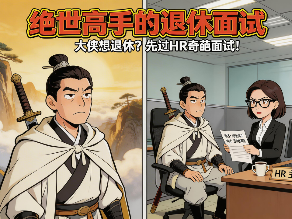 绝世高手的退休面试 封面