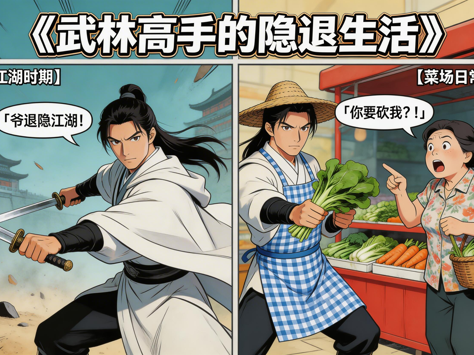 武林高手的隐退生活 封面