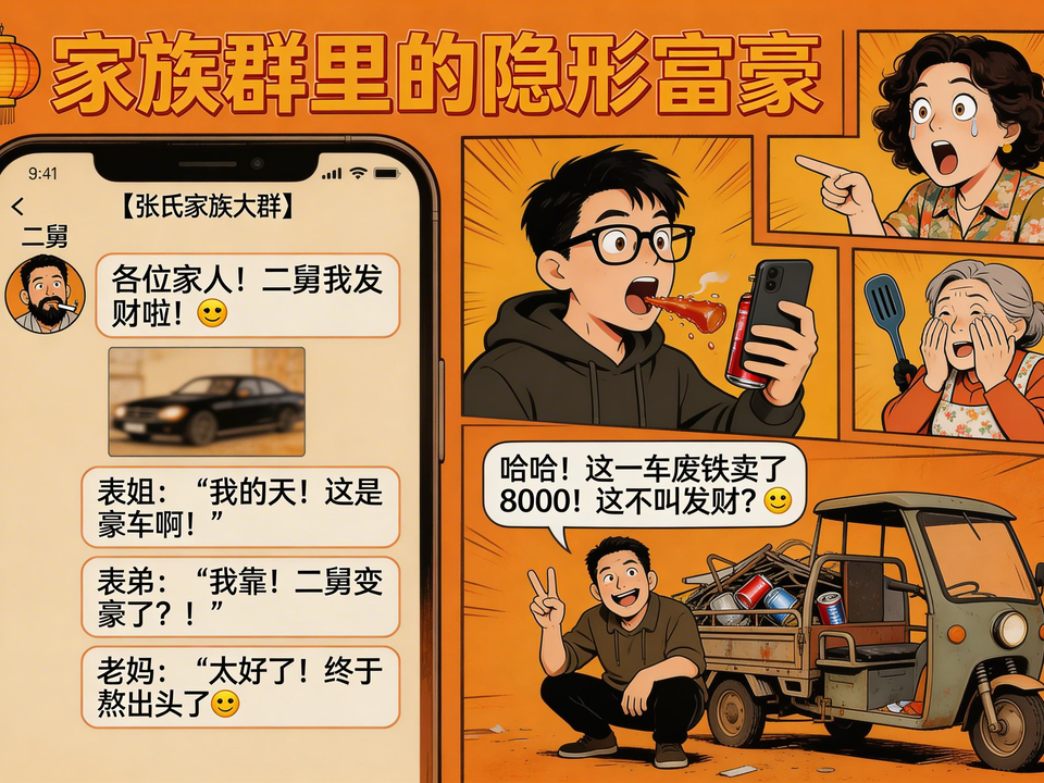 家族群里的隐形富豪 封面