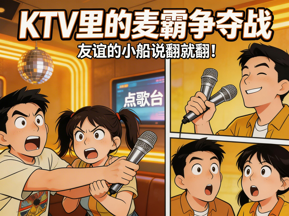 KTV里的麦霸争夺战 封面