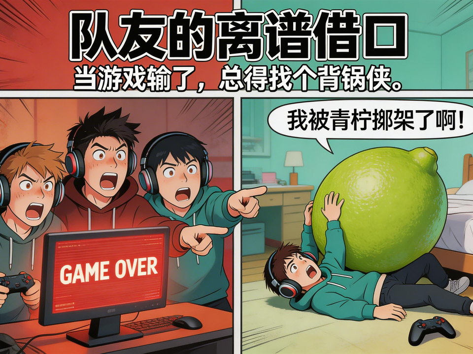 队友的离谱借口 封面