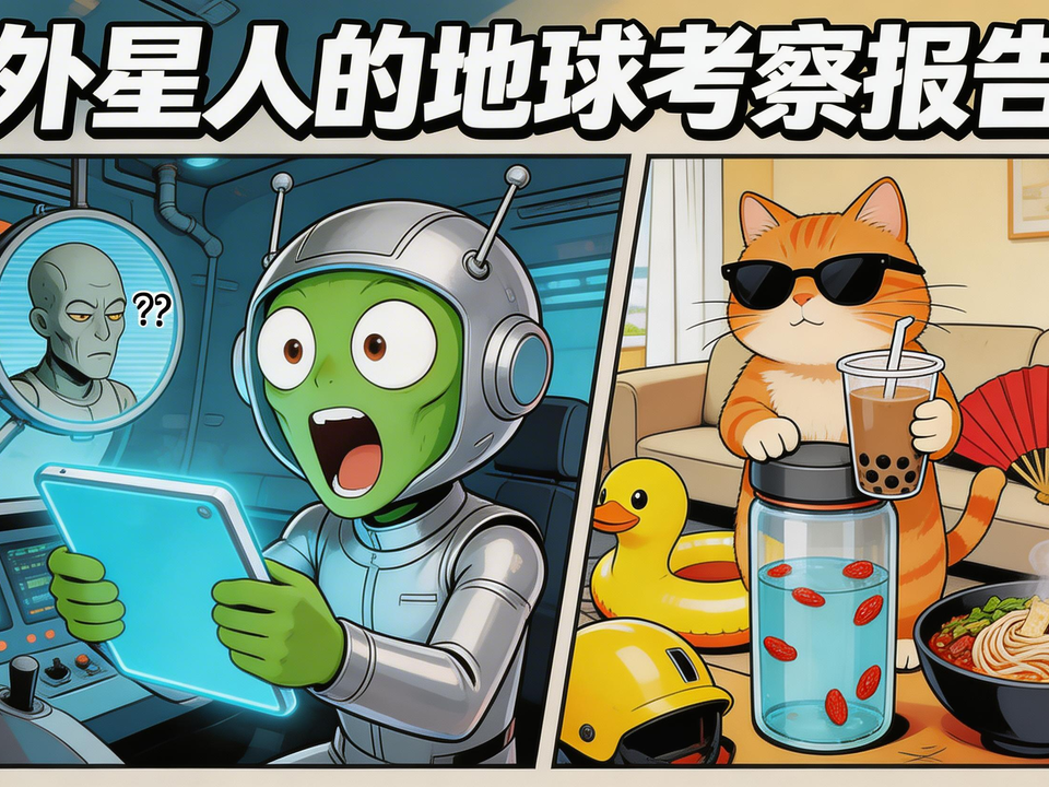 外星人的地球考察报告 封面