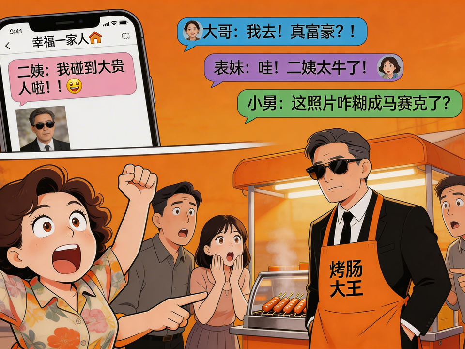 家族群里的神秘富豪 封面