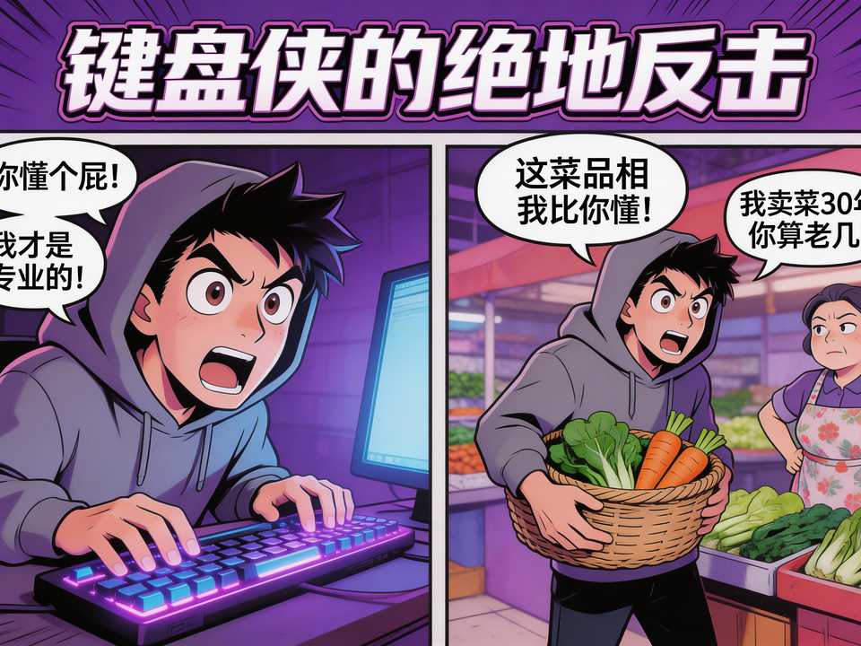 键盘侠的绝地反击 封面