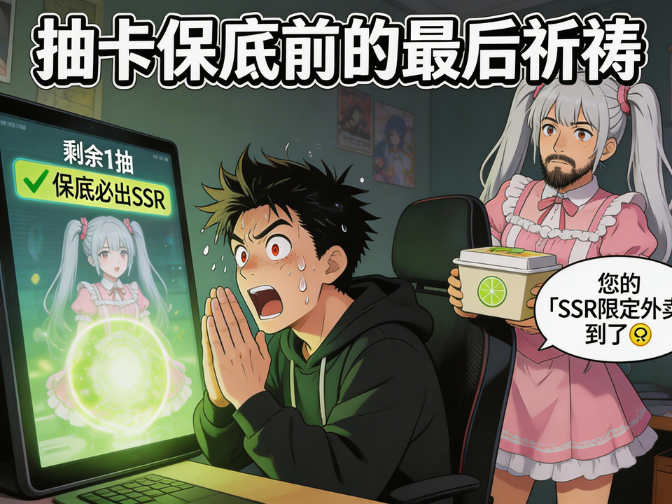 抽卡保底前的最后祈祷 封面