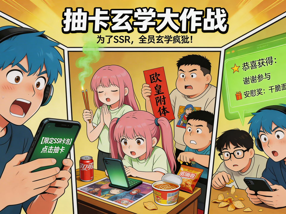 抽卡玄学大作战 封面