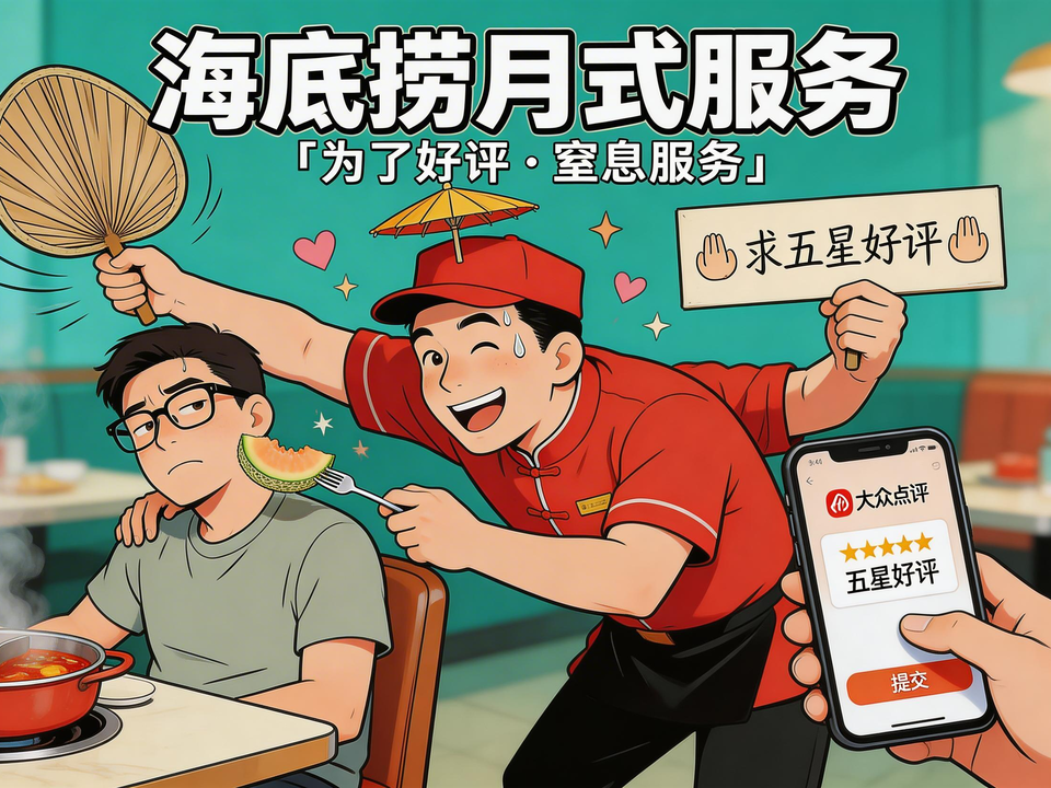 海底捞月式服务 封面