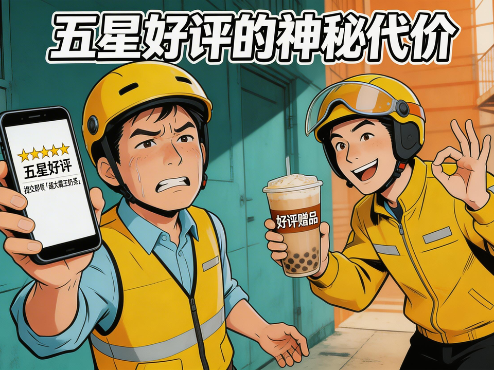 五星好评的神秘代价 封面