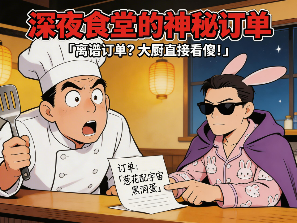 深夜食堂的神秘订单 封面