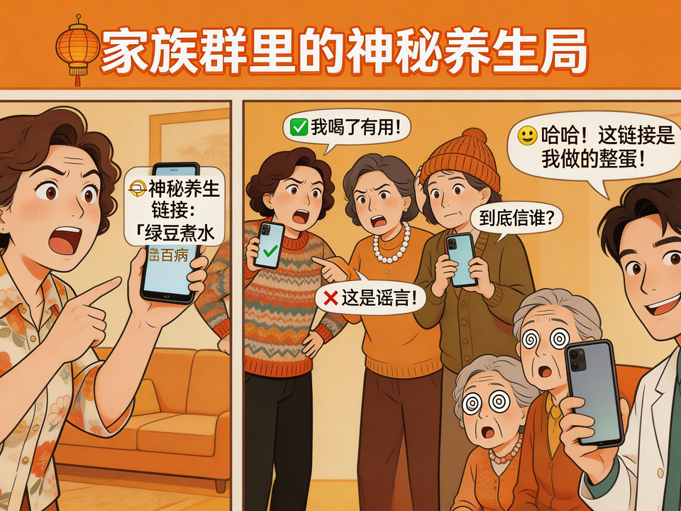 家族群里的神秘养生局 封面