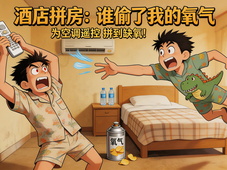 酒店拼房：谁偷了我的氧气 封面