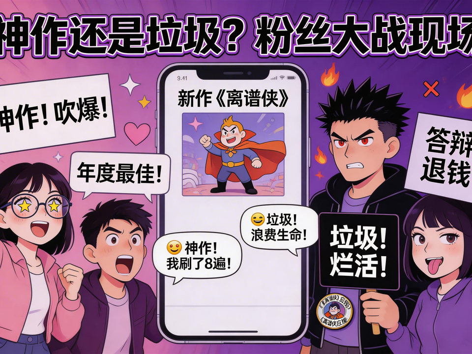 神作还是垃圾？粉丝大战现场 封面
