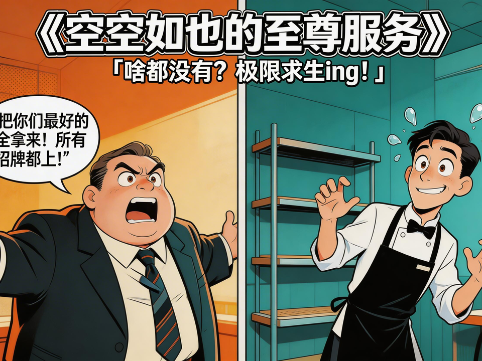 空空如也的至尊服务 封面