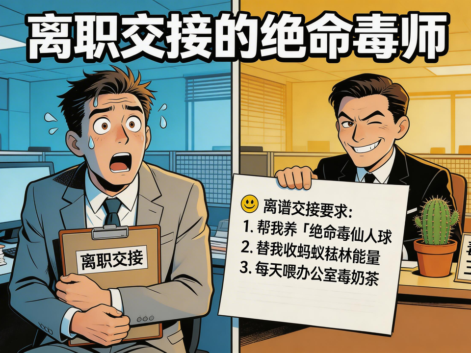 离职交接的绝命毒师 封面