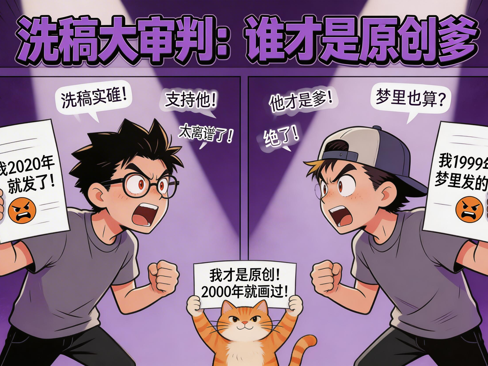 洗稿大审判：谁才是原创爹 封面