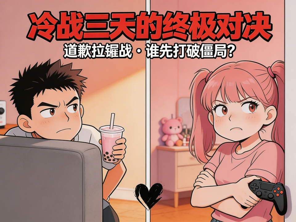 冷战三天的终极对决 封面