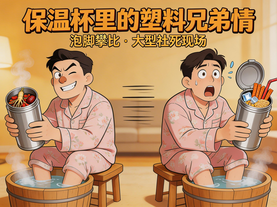 保温杯里的塑料兄弟情 封面