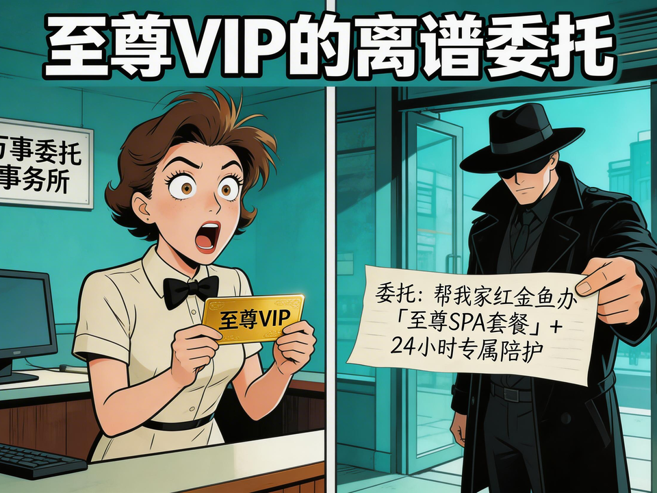 至尊VIP的离谱委托 封面