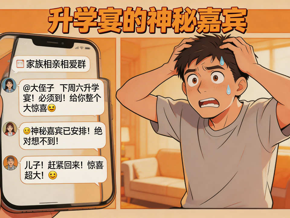 升学宴的神秘嘉宾 封面