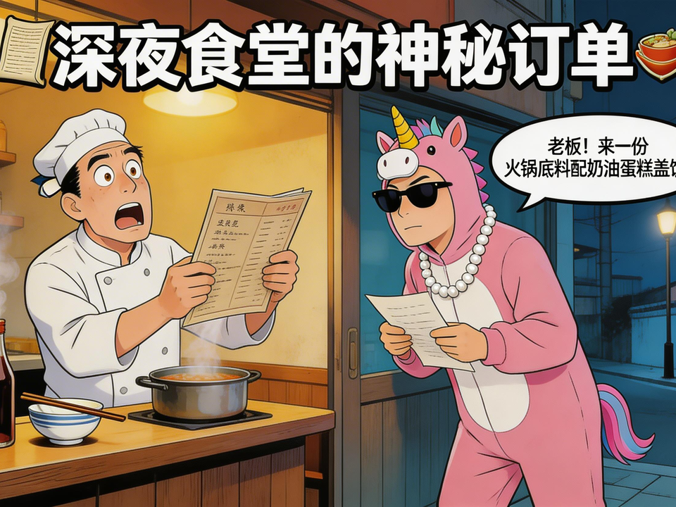 深夜食堂的神秘订单 封面