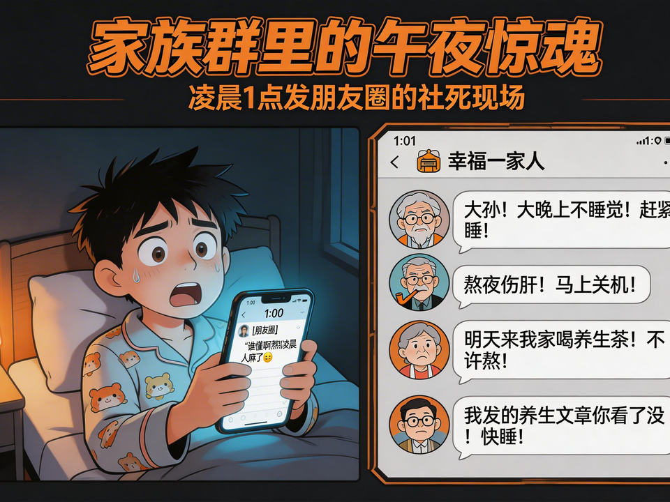家族群里的午夜惊魂 封面