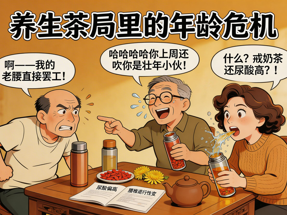 养生茶局里的年龄危机 封面