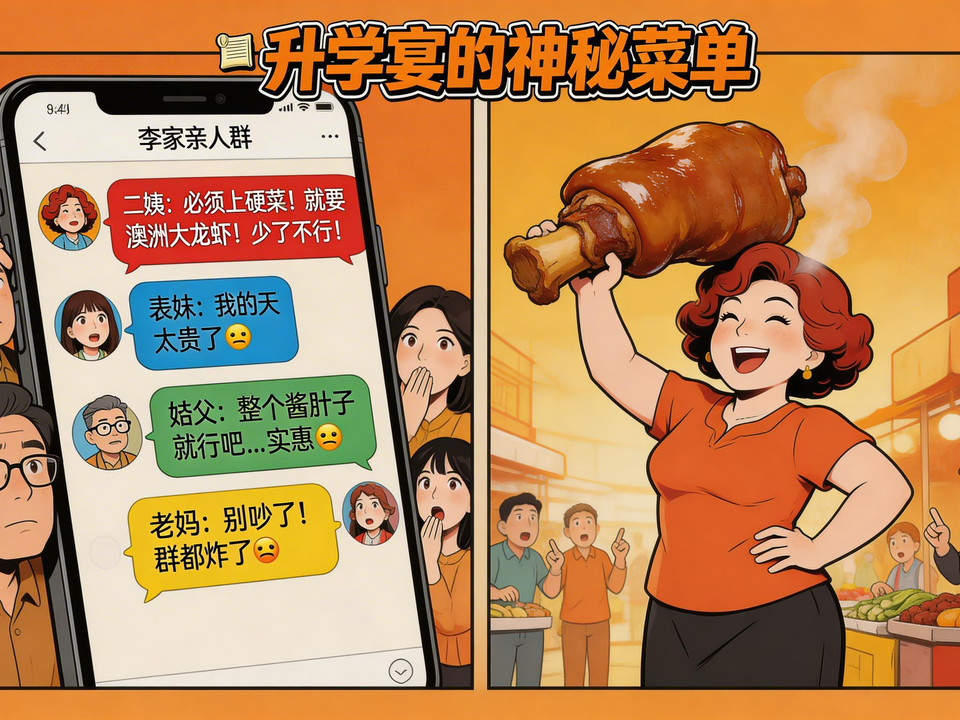 升学宴的神秘菜单 封面