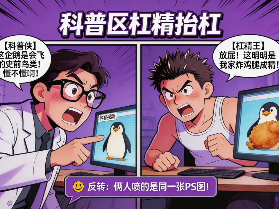 科普区杠精抬杠 封面