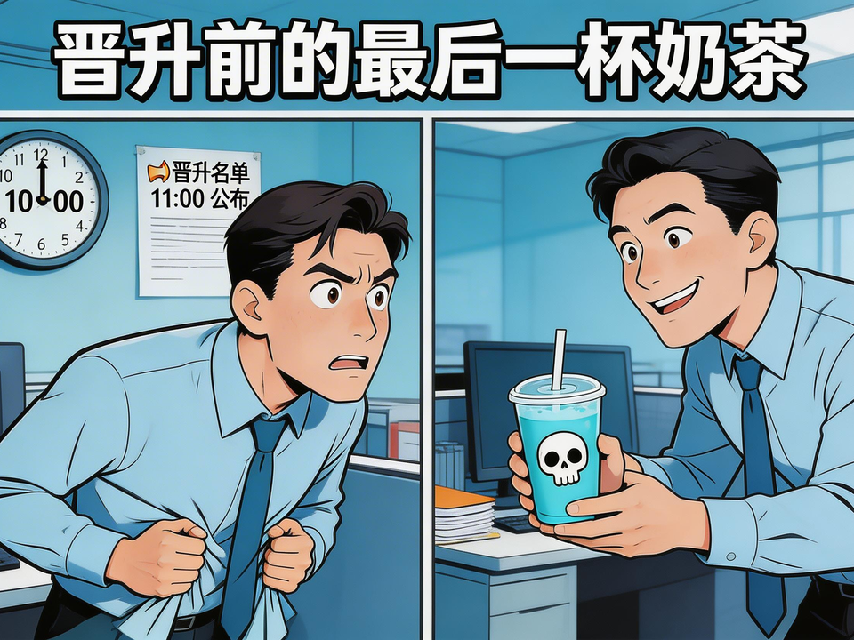 晋升前的最后一杯奶茶 封面