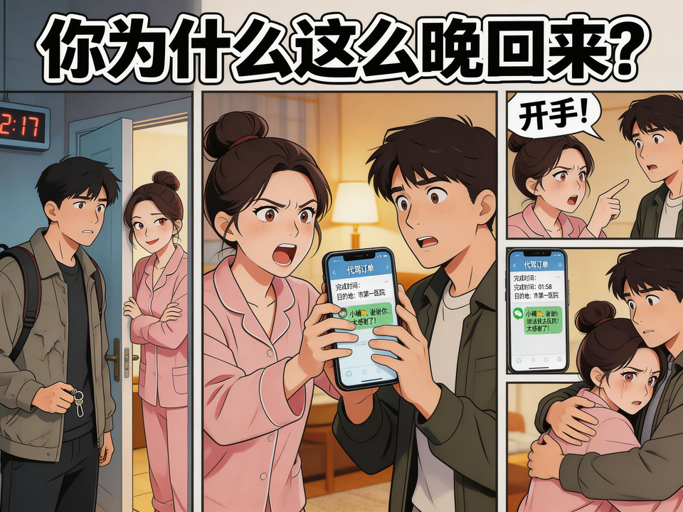 你为什么这么晚回来？ 封面