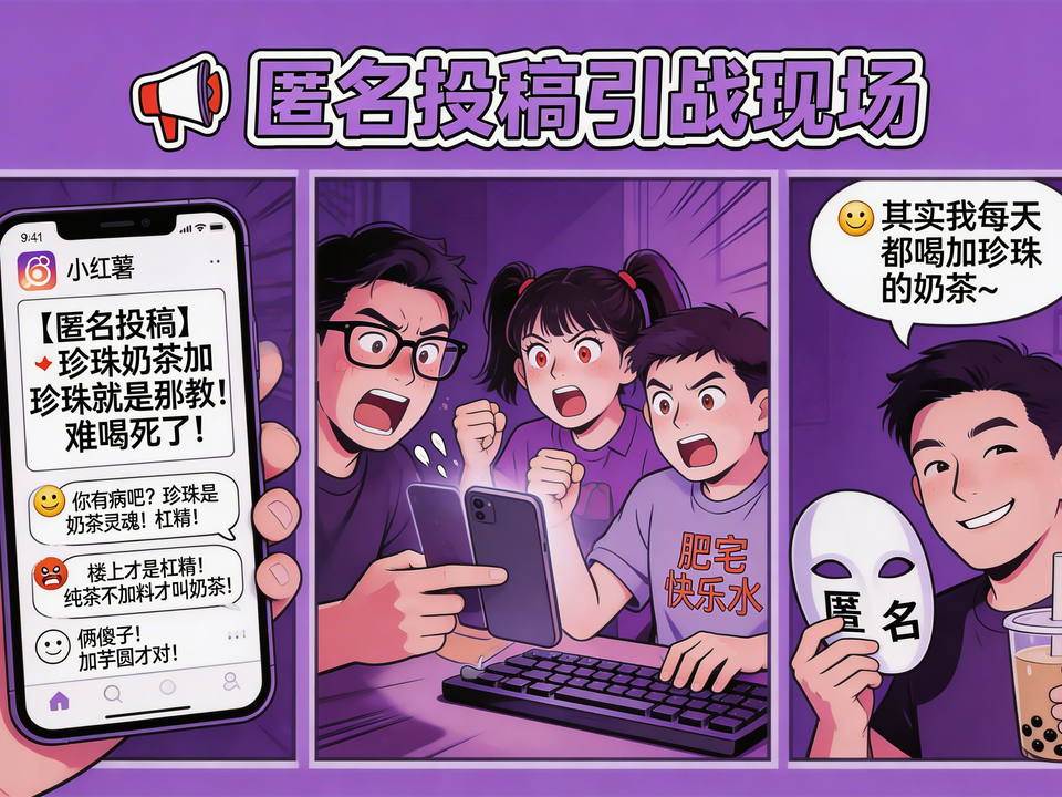 匿名投稿引战现场 封面