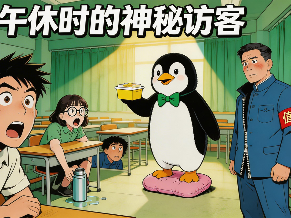 午休时的神秘访客 封面