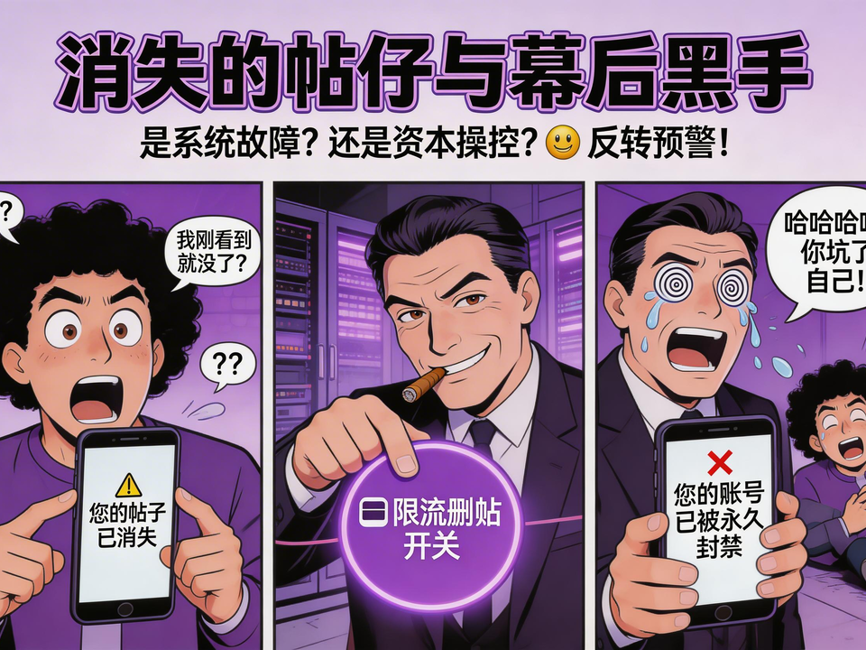 消失的贴子与幕后黑手 封面