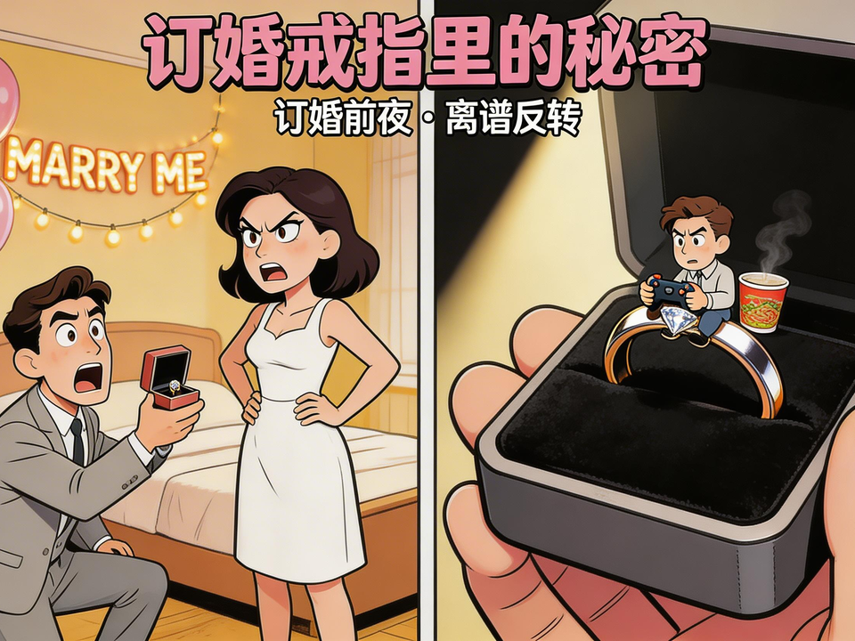 订婚戒指里的秘密 封面