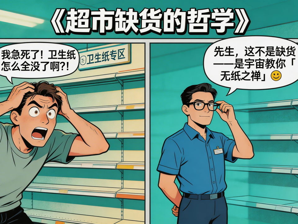 超市缺货的哲学 封面