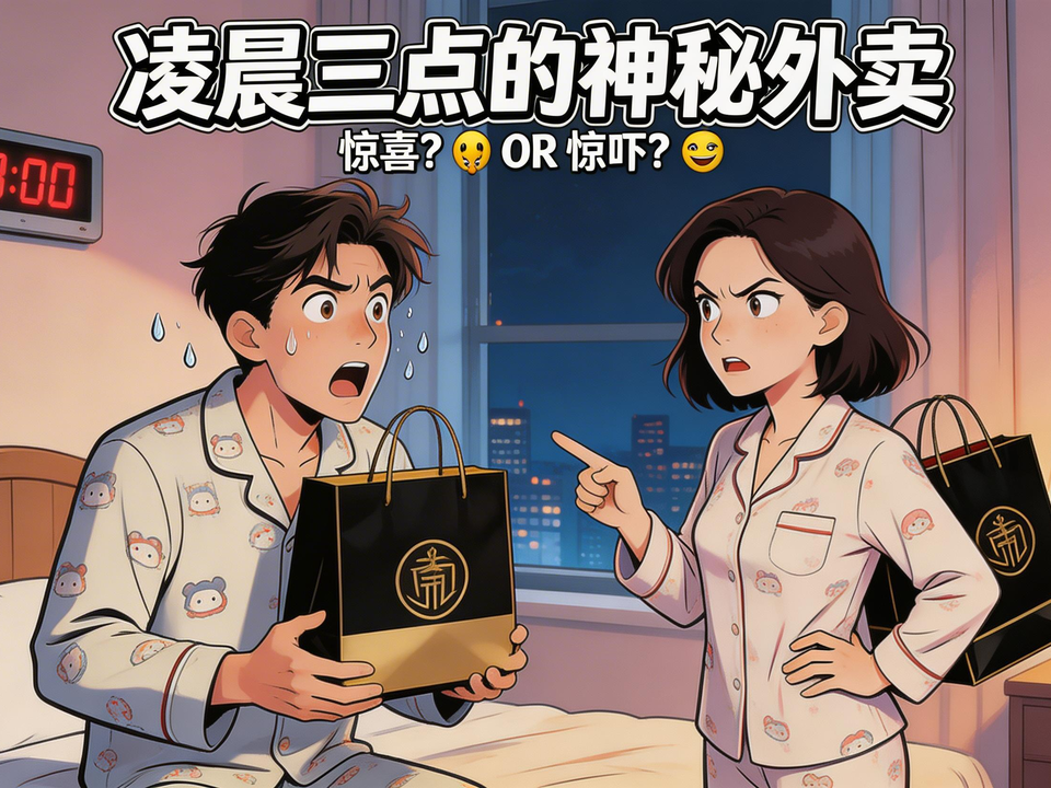 凌晨三点的神秘外卖 封面