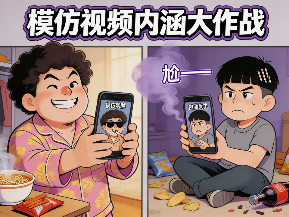 模仿视频内涵大作战 封面