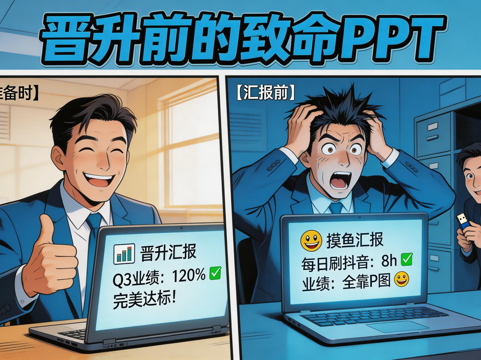 晋升前的致命PPT 封面