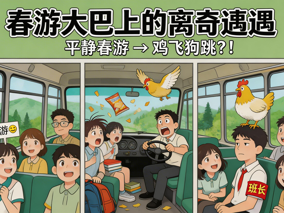 春游大巴上的离奇遭遇 封面