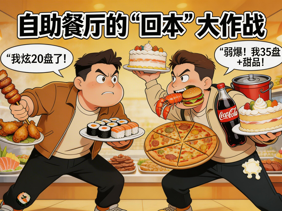 自助餐厅的“回本”大作战 封面