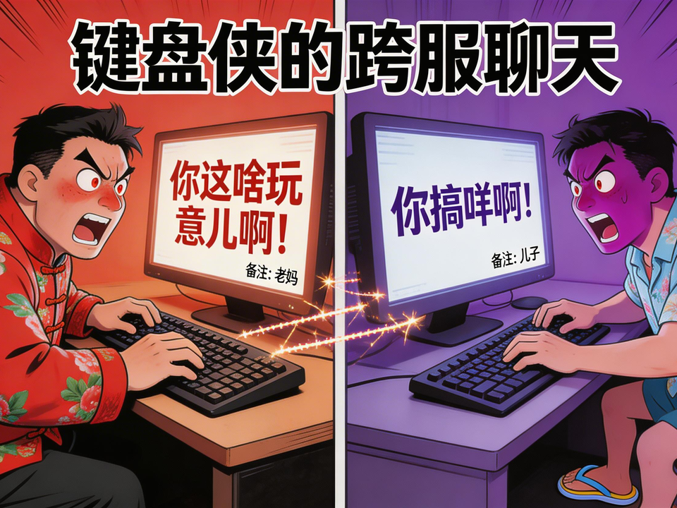 键盘侠的跨服聊天 封面