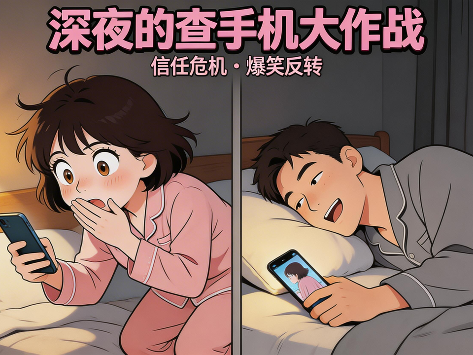 深夜的查手机大作战 封面