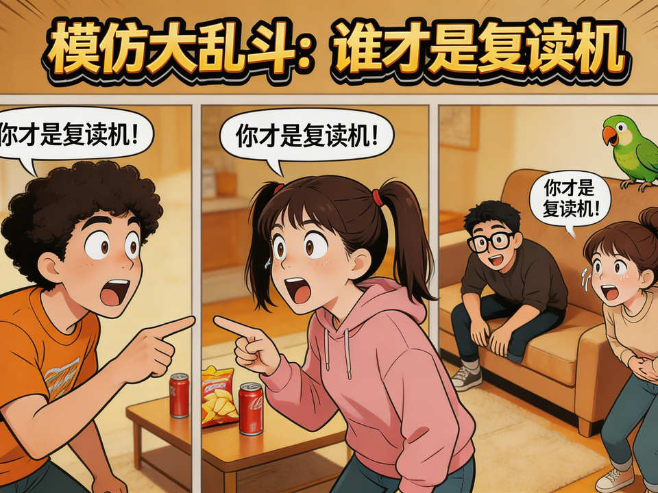 模仿大乱斗：谁才是复读机 封面